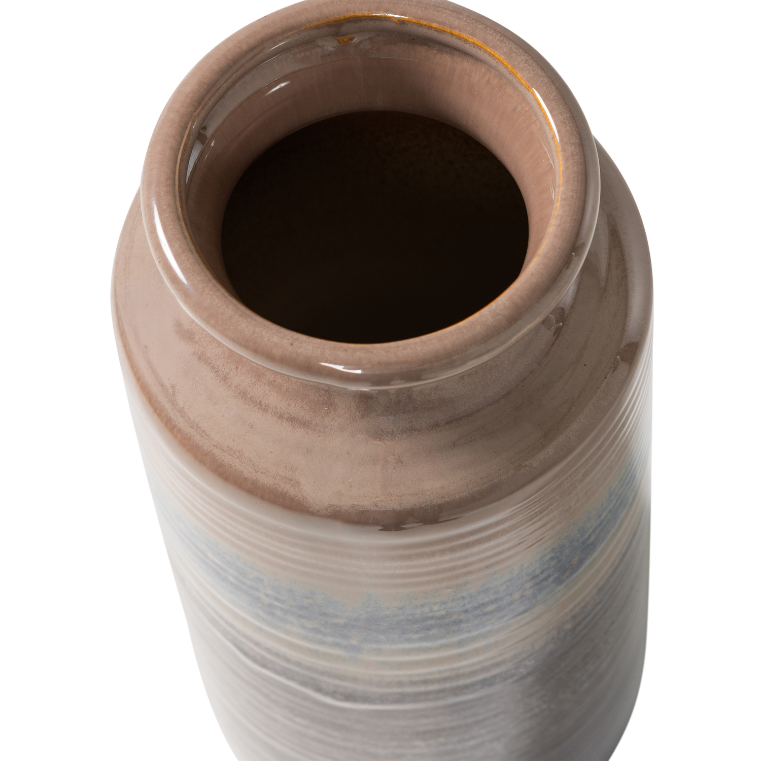 DECENNIA XL VASE KERAMIK GRAU BLAU 38xO17 CM 375066-GB – Bild 4