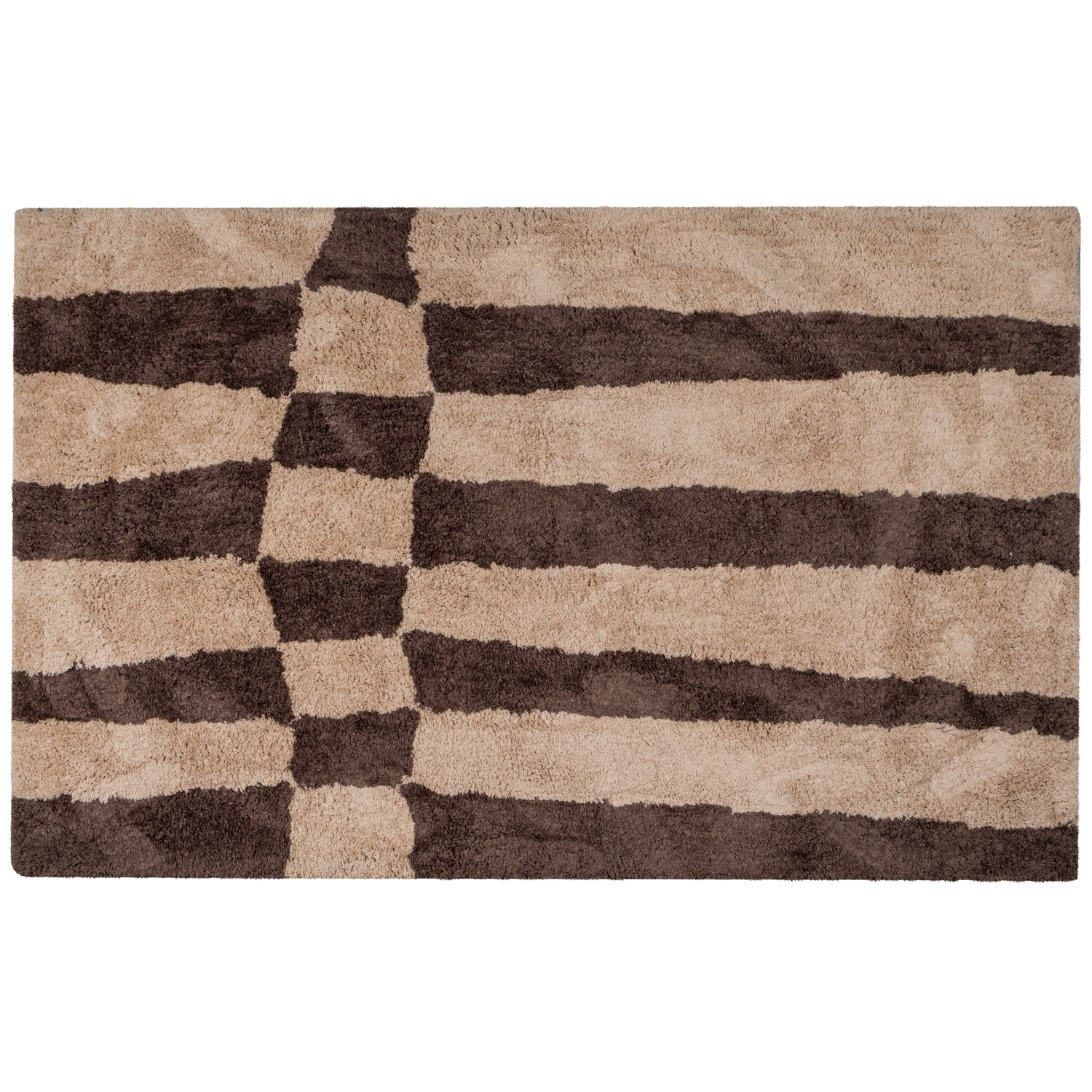 FAFA TEPPICH GRAFIK DESIGN NATURLICH BRAUN 200x300CM 375070-B