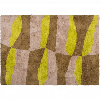 MUSA TEPPICH GRAFIK DESIGN NATURLICH GELB 170x240CM 375071-N
