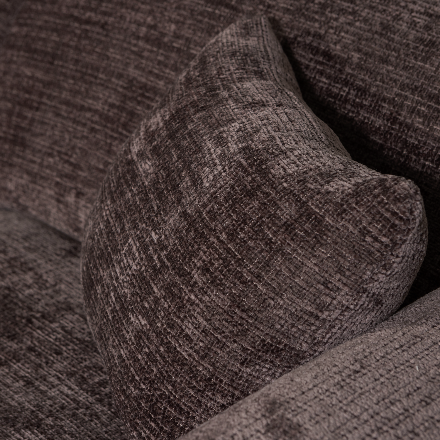 CLOUD CHAISELONGUE SOFA LINKS CHENILLE WARMES BRAUN 375072-W – Bild 7