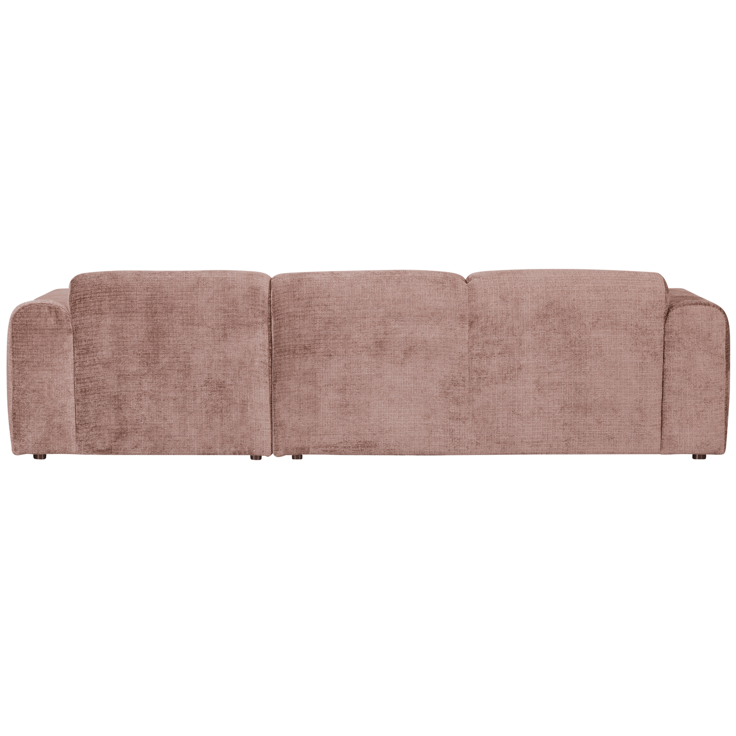 CLOUD CHAISELONGUE SOFA RECHTS CHENILLE TAUPE ROSA 375073-T – Bild 5