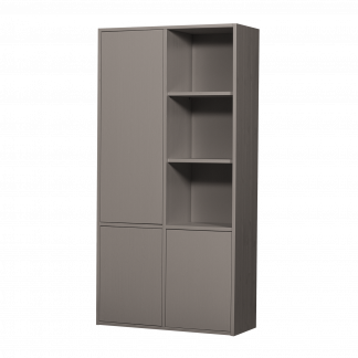 MEREL ABLAGESCHRANK KIEFER WARMES GRAU [fsc] 375091-WG