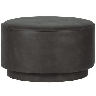 COFFEE HOCKER LEDERLOOK ANTRAZIT 375140-A