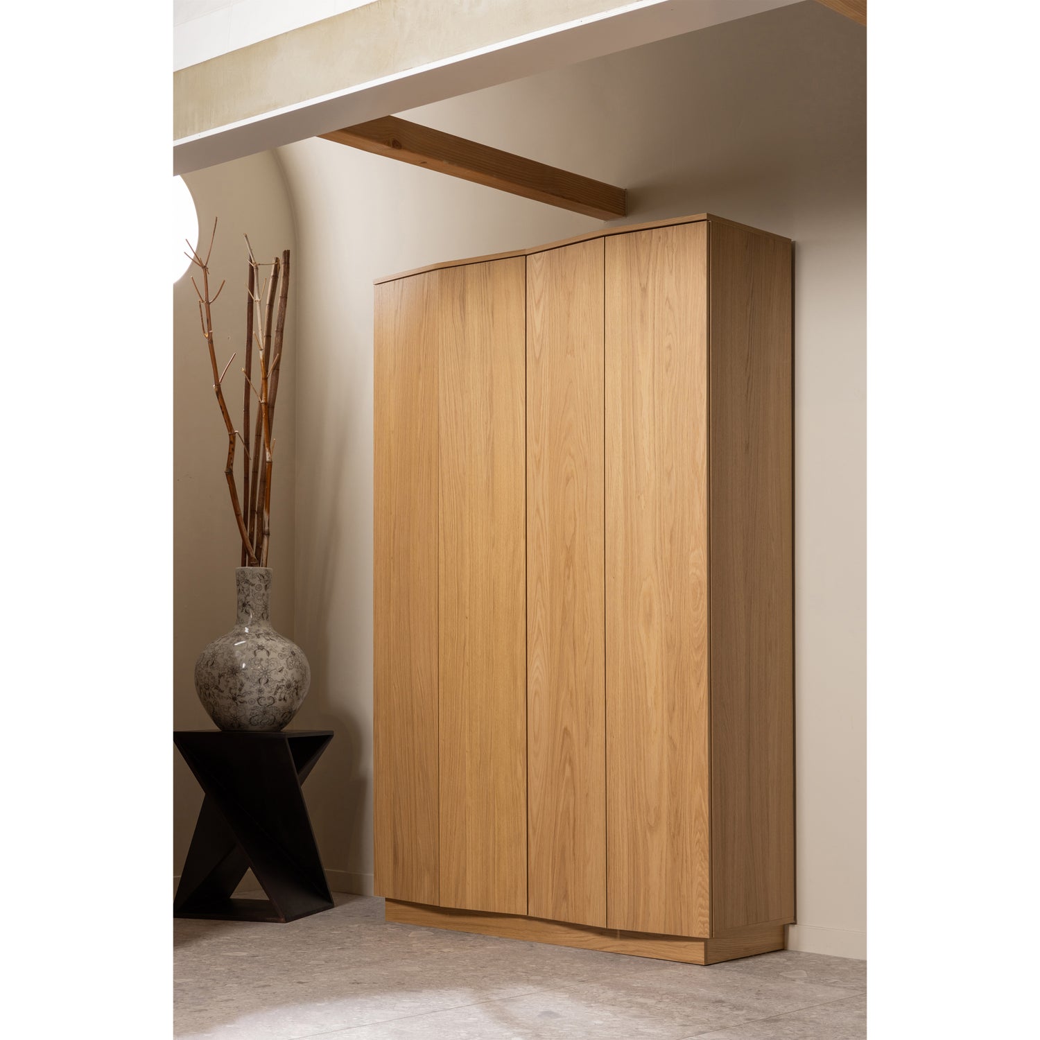 IKEM BEISTELLTISCH AKAZIE HOLZ DUNKELBRAUN 375030-D – Bild 2
