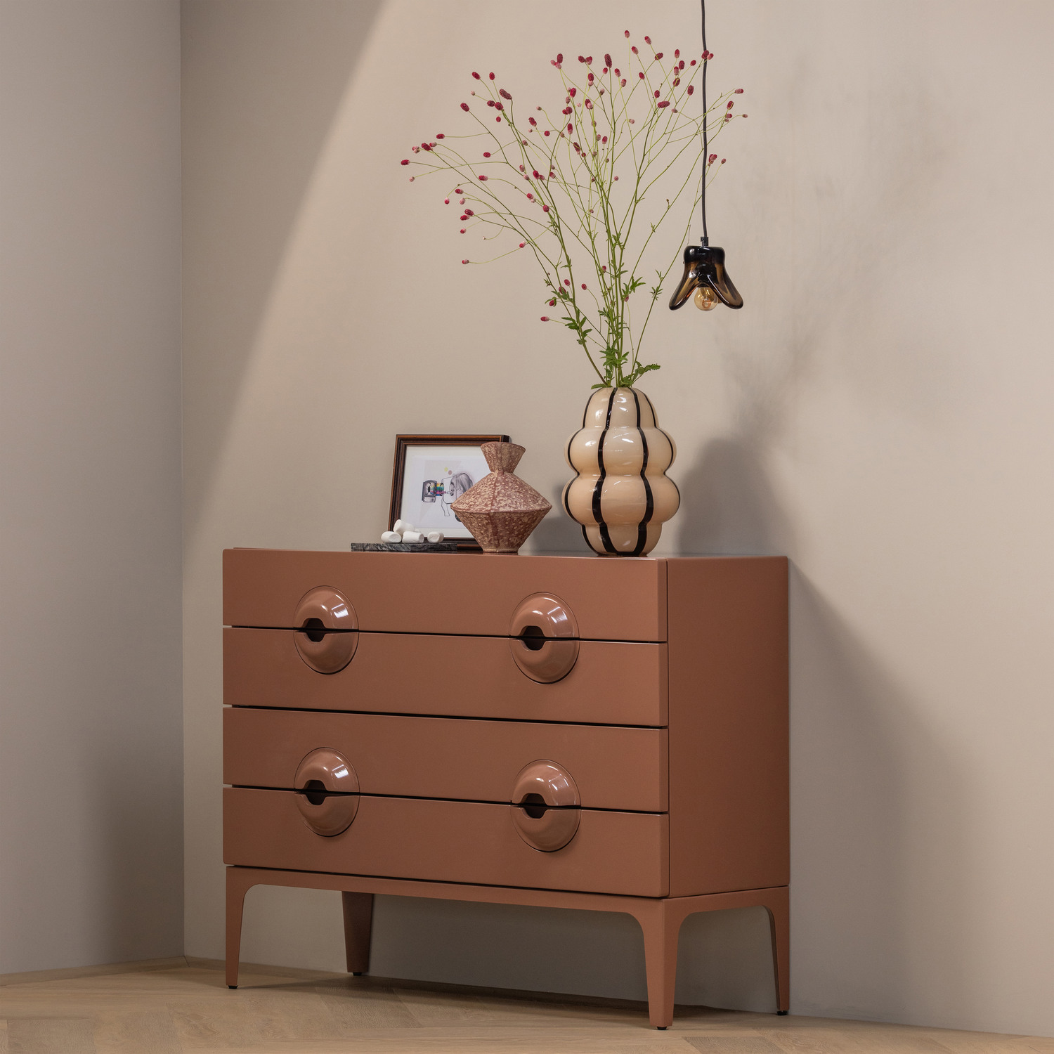 MERGE SCHUBLADENSCHRANK EUCALYPTUS HOLZ ALTROSA 375189-MM – Bild 2