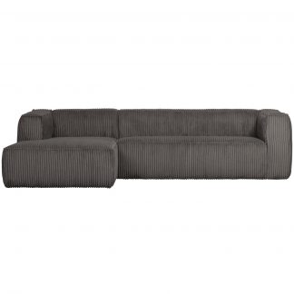 BEAN ECKBANK LINKS GERIPPTER STOFF TERRAZZO 375689-RE
