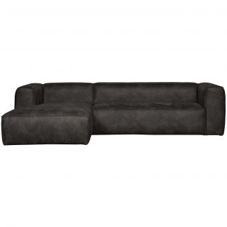 BEAN ECKBANK LINKEN ECOLEDER SCHWARZ 375689-Z