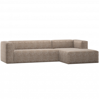 BEAN ECKBANK RECHTS HELLBRAUN MELANGE 375694-LM