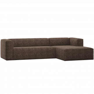 BEAN ECKBANK RECHTS BRAUN MELANGE 375694-UM