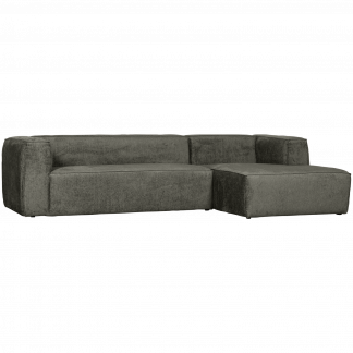 BEAN ECKBANK RECHTS STRUCTURE VELVET WASSERPFLANZE 375694-WP
