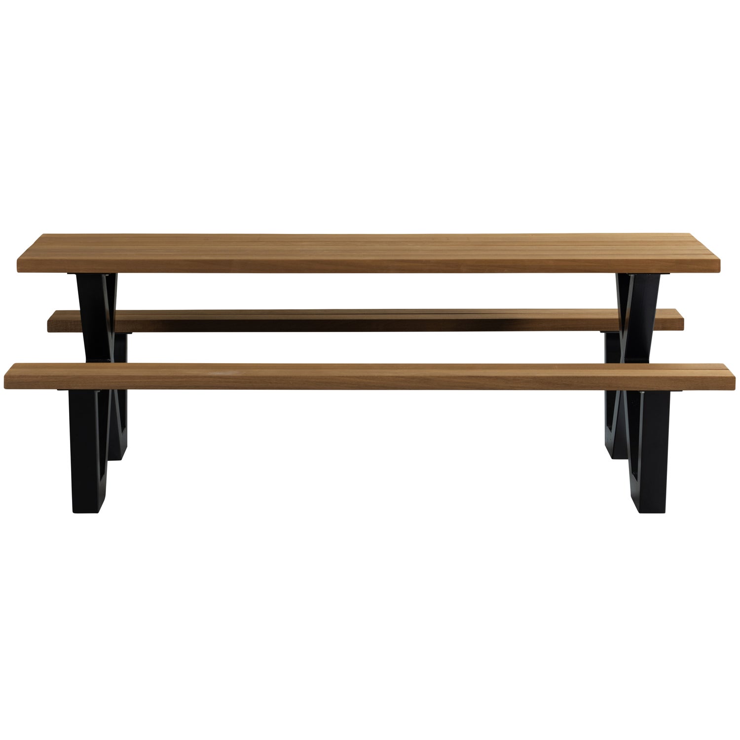 TABLO GARTEN PICKNICK TISCH AYOUS SCHWARZ X-POOT METAL[fsc] 376036-N – Bild 4
