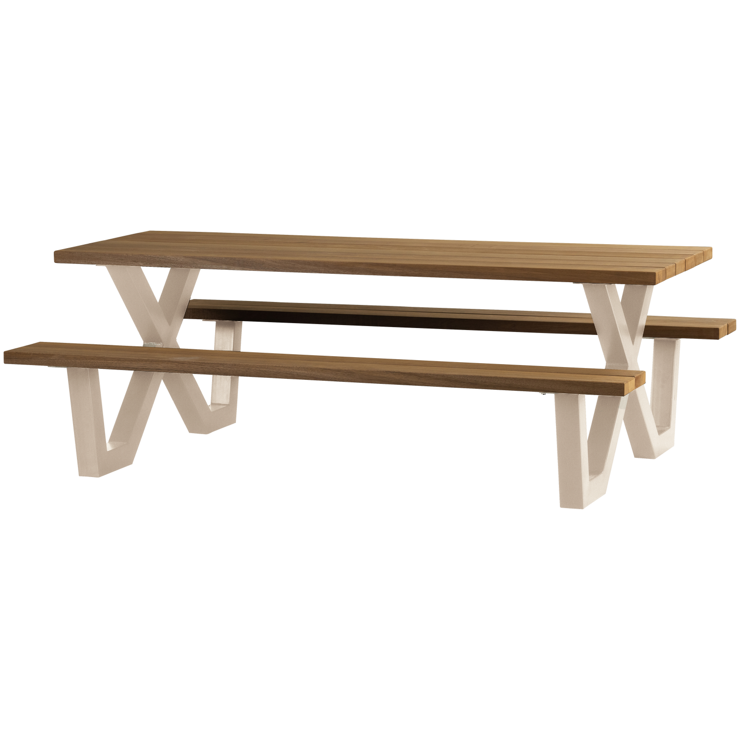 TABLO GARTEN PICKNICK TISCH AYOUS SAND X-POOT METAL [fsc] 376036-Z