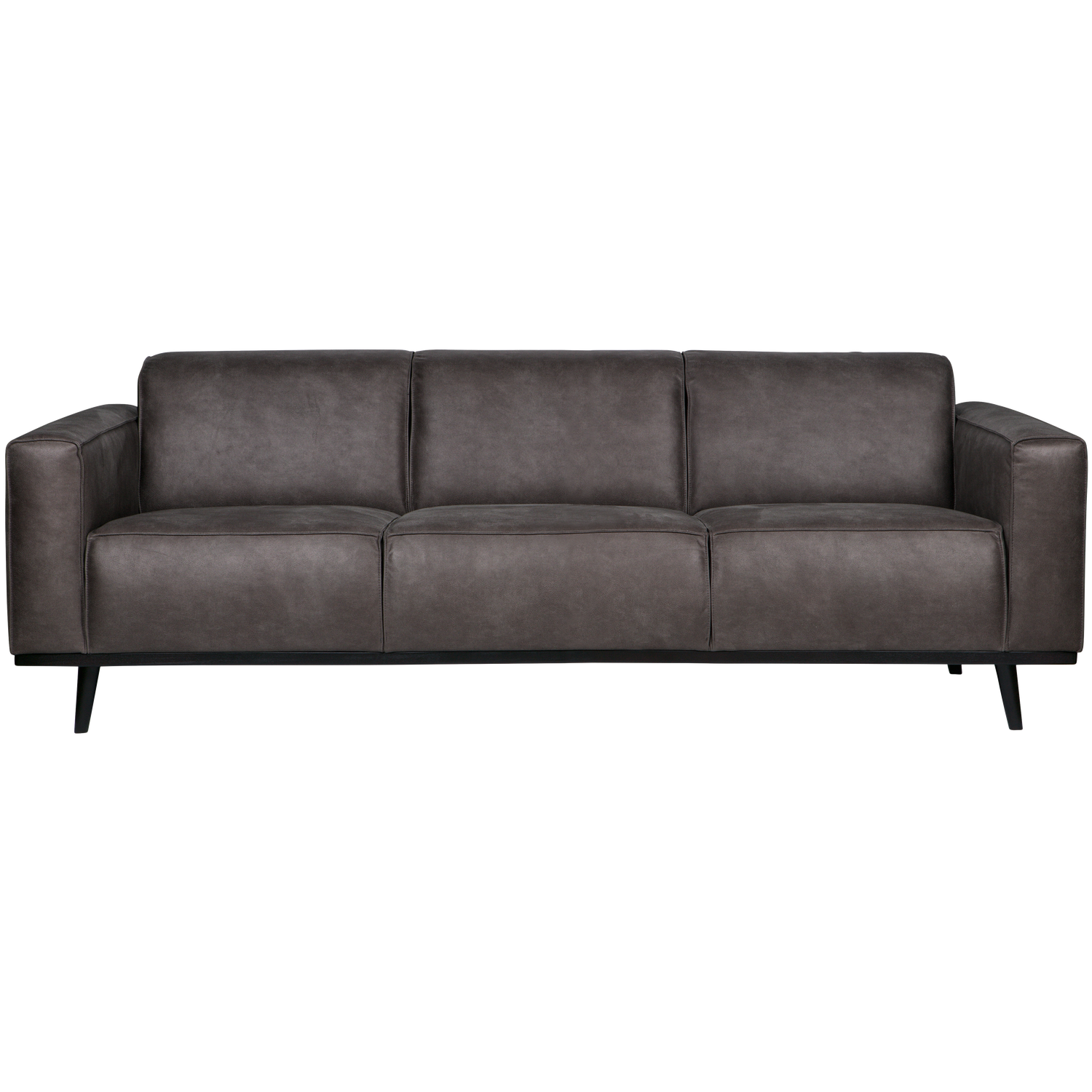 STATEMENT 3-SITZER SOFA 230 CM ECOLEDER DUNKELGRAU 377088-01