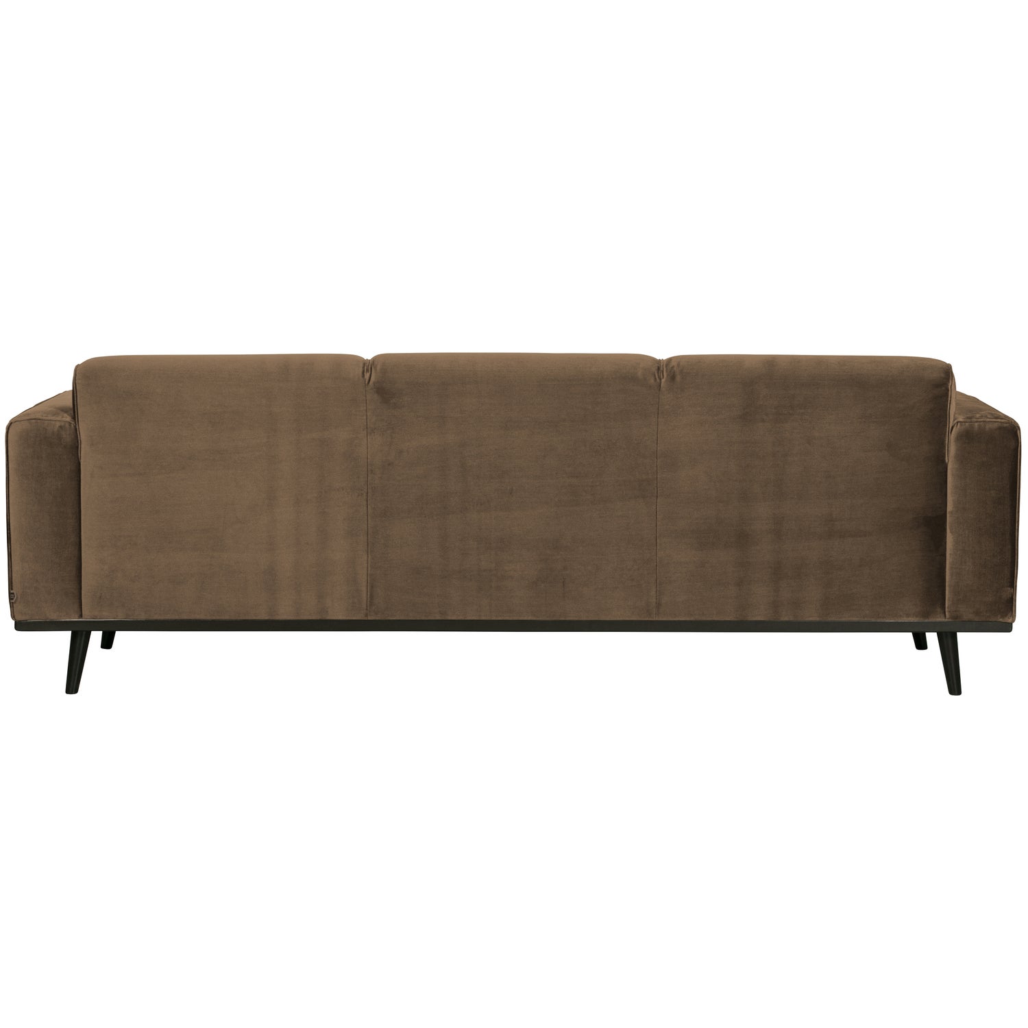 STATEMENT 3-SITZER SOFA 230 CM SAMT TAUPE 377088-12 – Bild 3