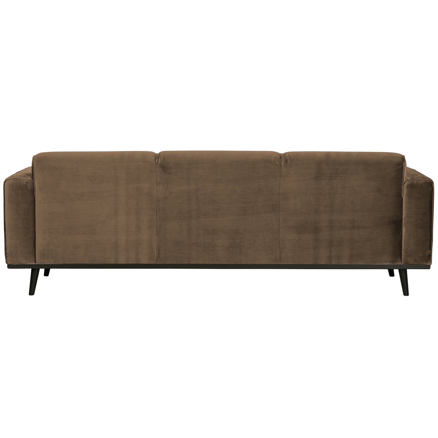 STATEMENT 3-SITZER SOFA 230 CM SAMT TAUPE 377088-12 – Bild 4