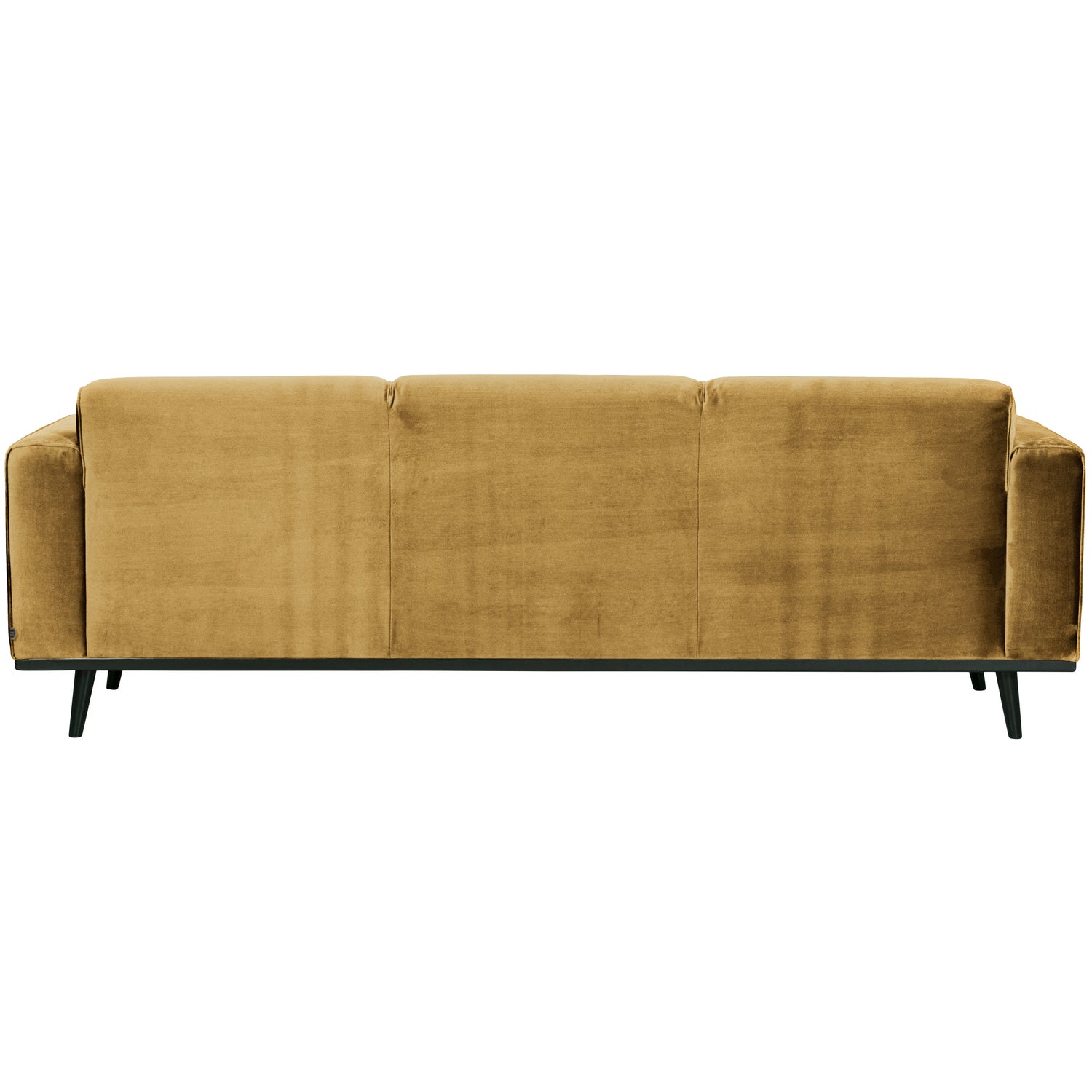 STATEMENT 3-SITZER SOFA 230 CM SAMT HONIG GELB 377088-14 – Bild 3