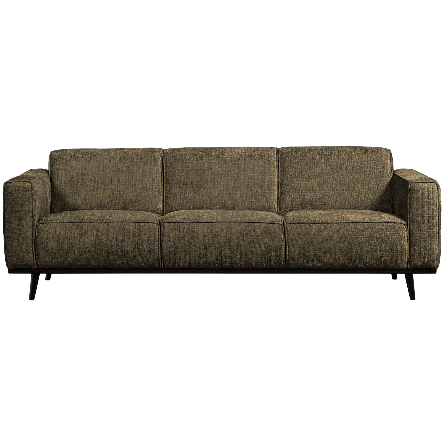 STATEMENT 3-SITZER SOFA 230 CM STRUCTURE VELVET BONSAI 377088-BO – Bild 2