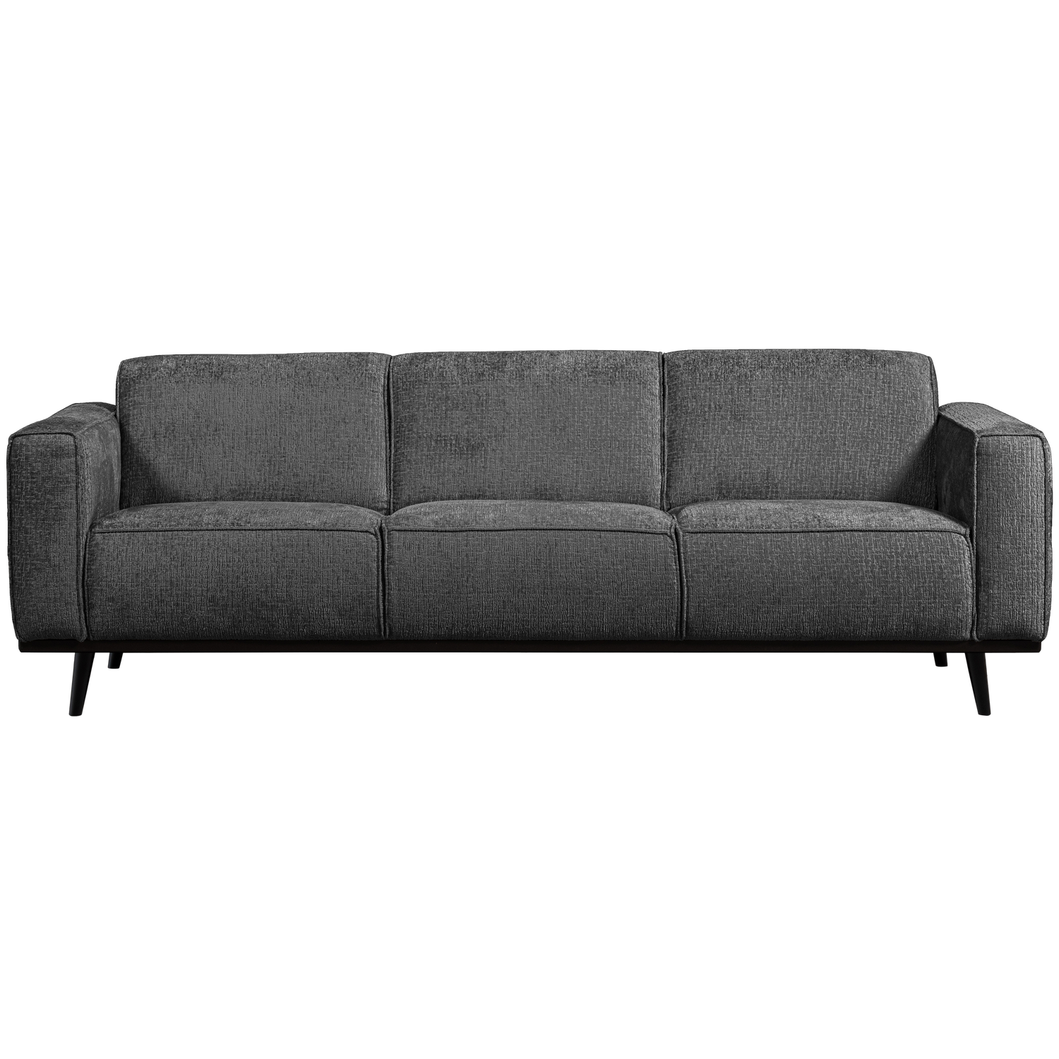 STATEMENT 3-SITZER SOFA 230 CM STRUCTURE VELVET MOUNTAIN 377088-MO – Bild 2