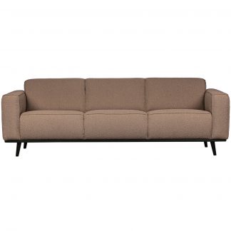 STATEMENT 3-SITZER SOFA 230 CM BOUCLE NOUGAT 377088-N