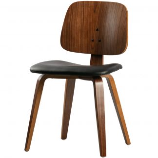 CLASSIC ESSZIMMERSTUHL NUTS-FURNIER SCHWARZ WALNUSS 377147-ZW