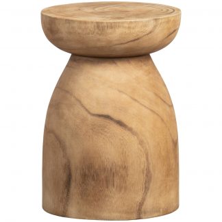 BINK HOCKER HOLZ NATURE 40xO28CM 377151-N