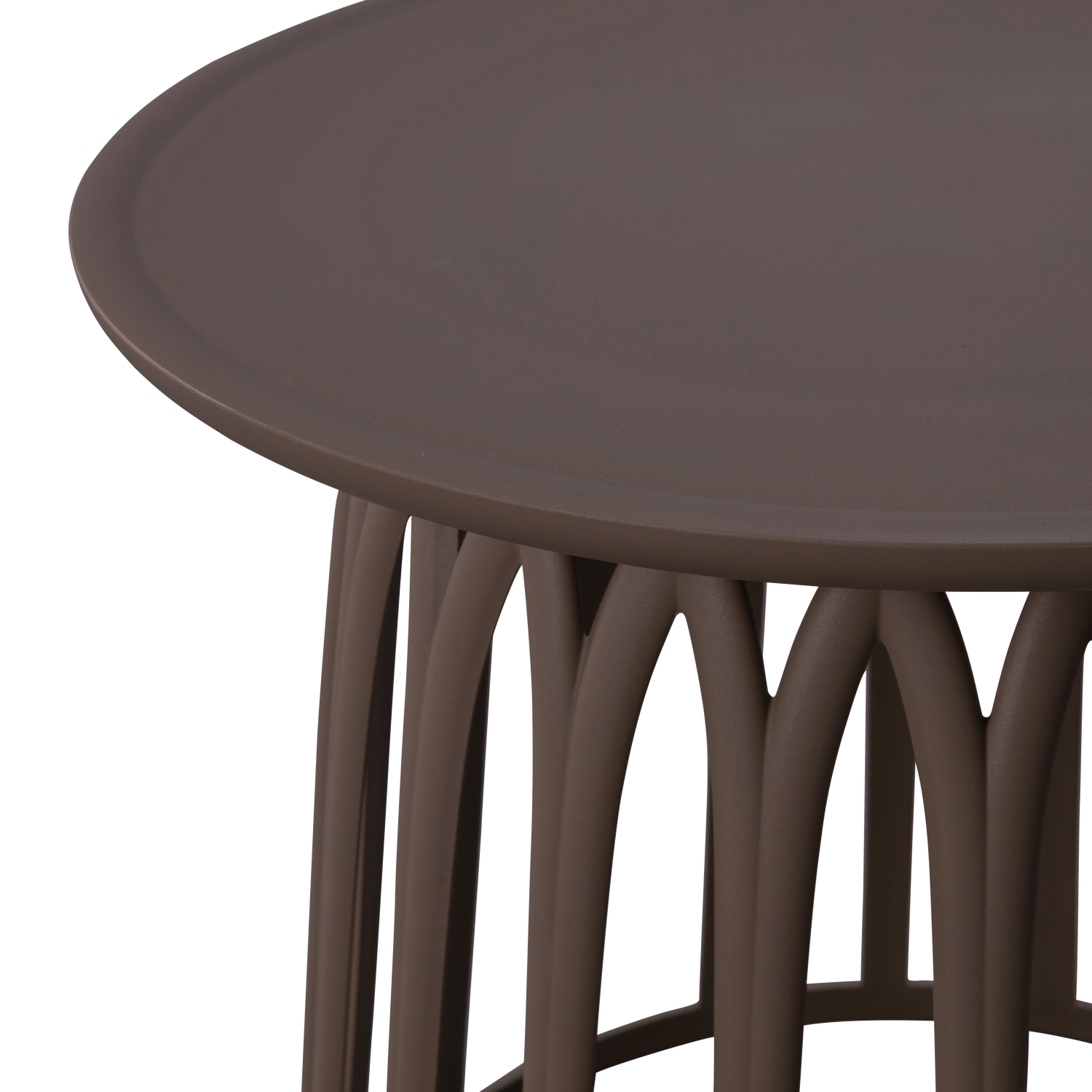 BOY GARTEN COUCHTISCH KUNSTSTOFF LILA BRAUN 377167-P – Bild 3