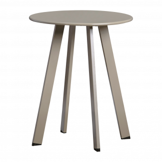 FER GARTEN BEISTELLTISCH O40 CM METALL SAND 377183-A