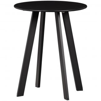 FER GARTEN BEISTELLTISCH O40 CM METALL SCHWARZ 377183-Z