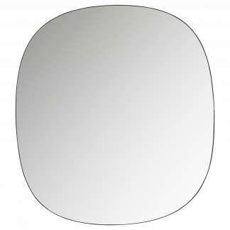 PHILOU RUNDER SPIEGEL SCHWARZ 60x55CM 377272-Z