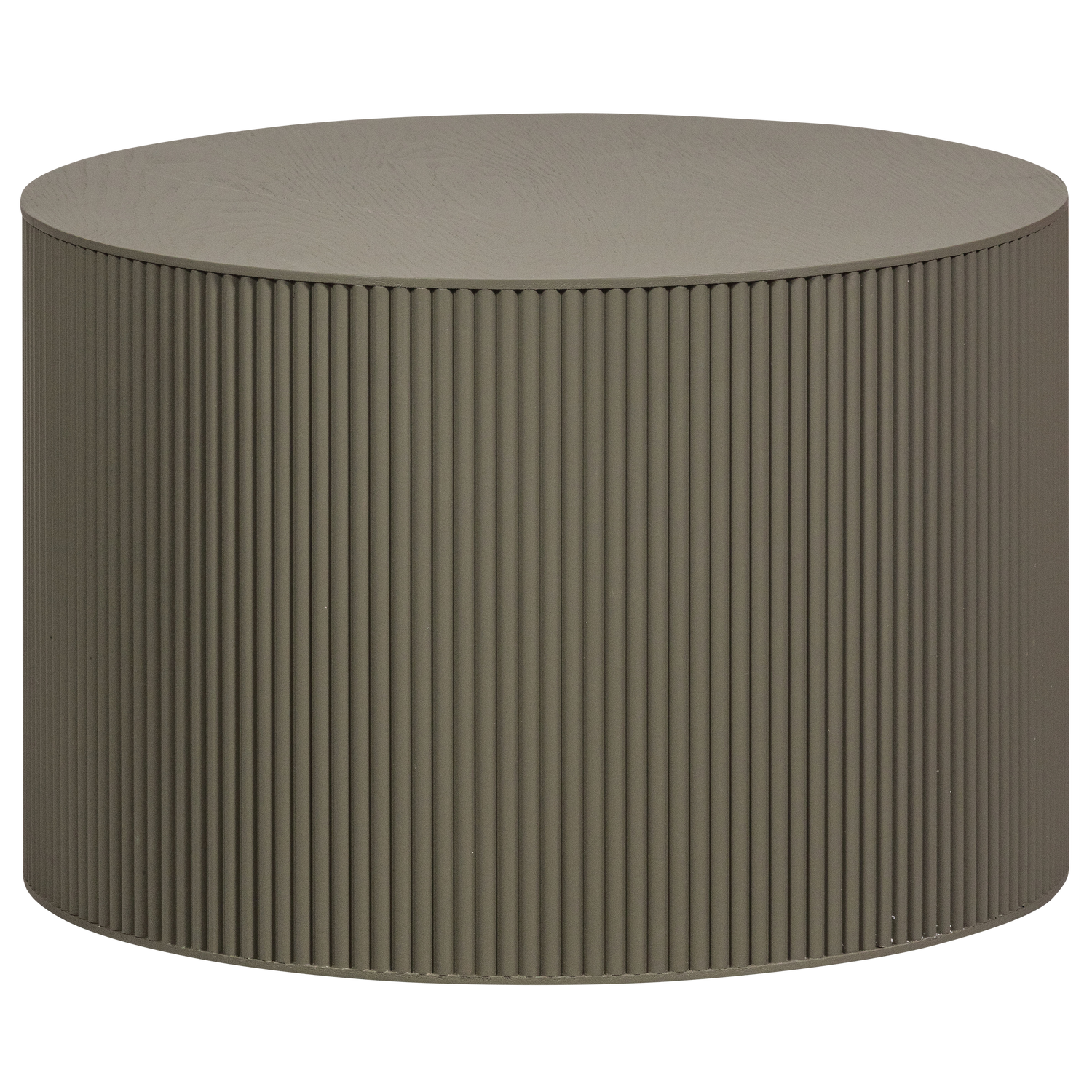 SANNE BEISTELLTISCH RONDE MDF MILITARISCH GRUN 377297-M