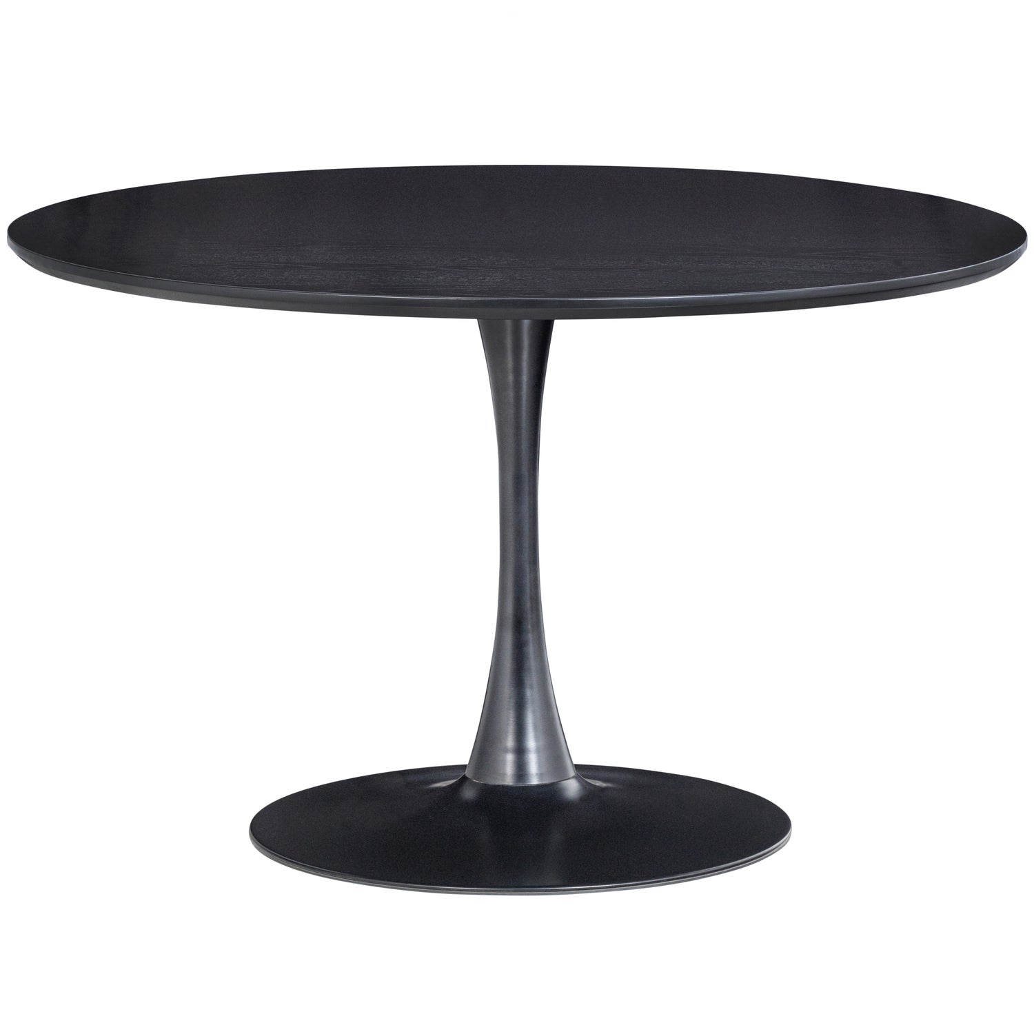 SAMMY ESSTISCH TROMPETENFUSS RUND MDF SCHWARZ O120CM 377300-Z
