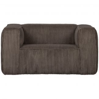BEAN SESSEL GERIPPTER STOFF MUD 377316-RM