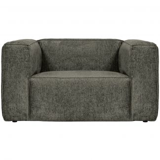 BEAN SESSEL STRUCTURE VELVET WASSERPFLANZE 377316-WP