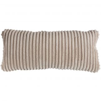 BEAN KISSEN GERIPPTER STOFF TRAVERTIN 377320-RR