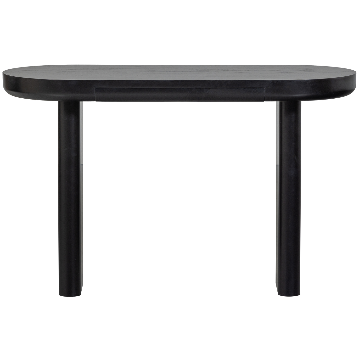 MAEL SCHREIBTISCH BEISTELLTISCH FURNIER SCHWARZ 377389-Z – Bild 4