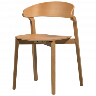CRAS ESSZIMMERSTUHL ASCHE FURNIER NATUR 377393-N