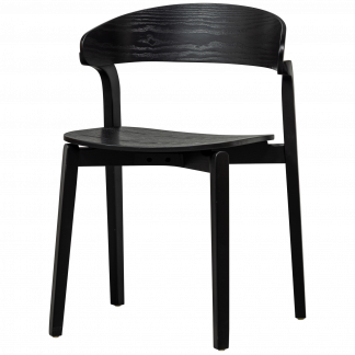 CRAS ESSZIMMERSTUHL ASCHE FURNIER SCHWARZ 377393-Z