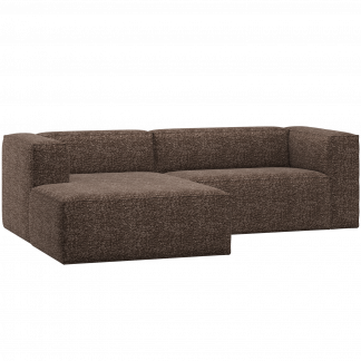 BEAN CHAISE LONGUE SOFA LINKS BRAUN MELANGE 377432-UM