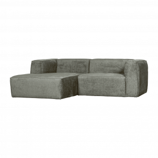 BEAN CHAISE LONGUE SOFA LINKS STRUCTURE VELVET WATERPLANT 377432-WP