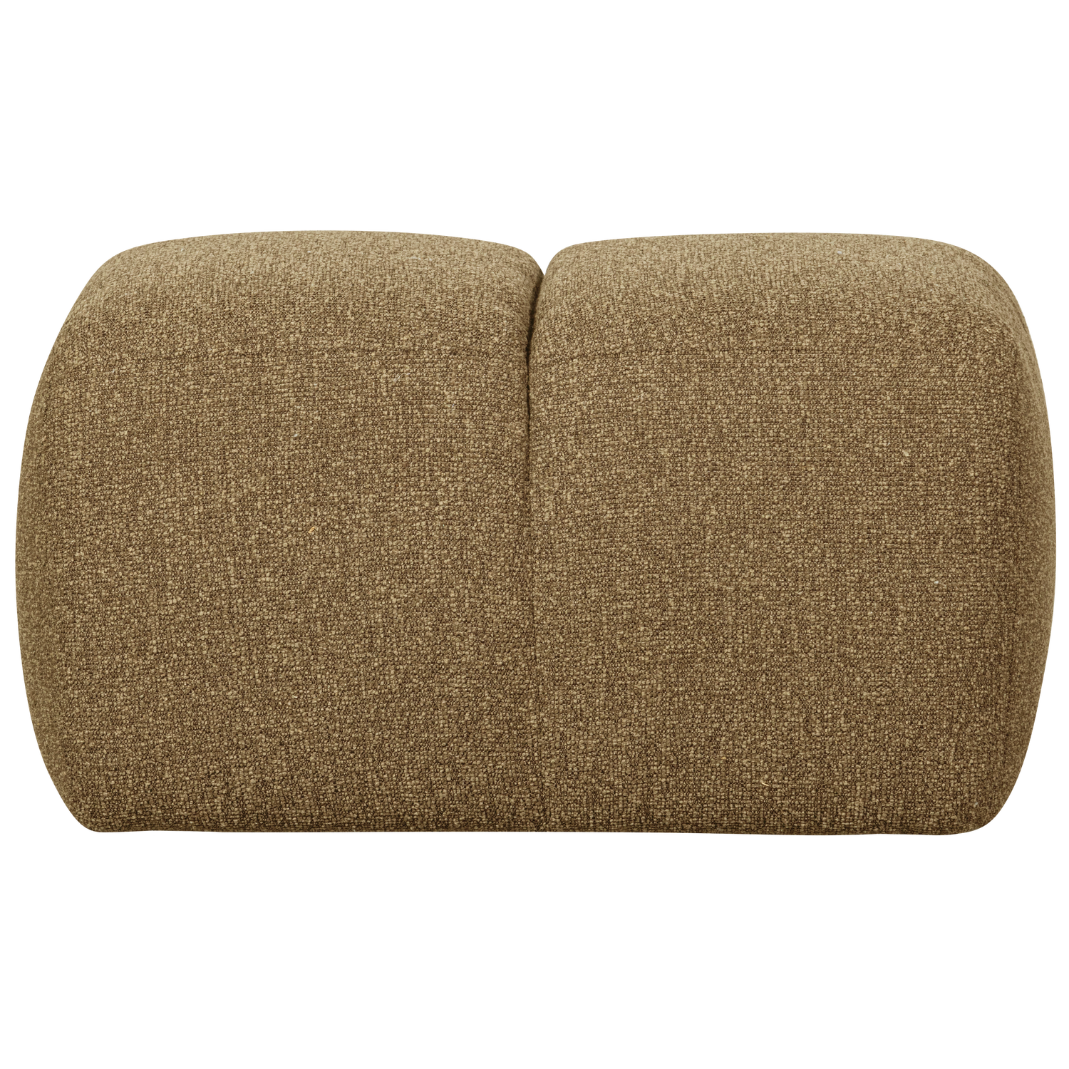 MOJO HOCKER BOUCLE GELBBRAUN MELANGE 377450-GM – Bild 2