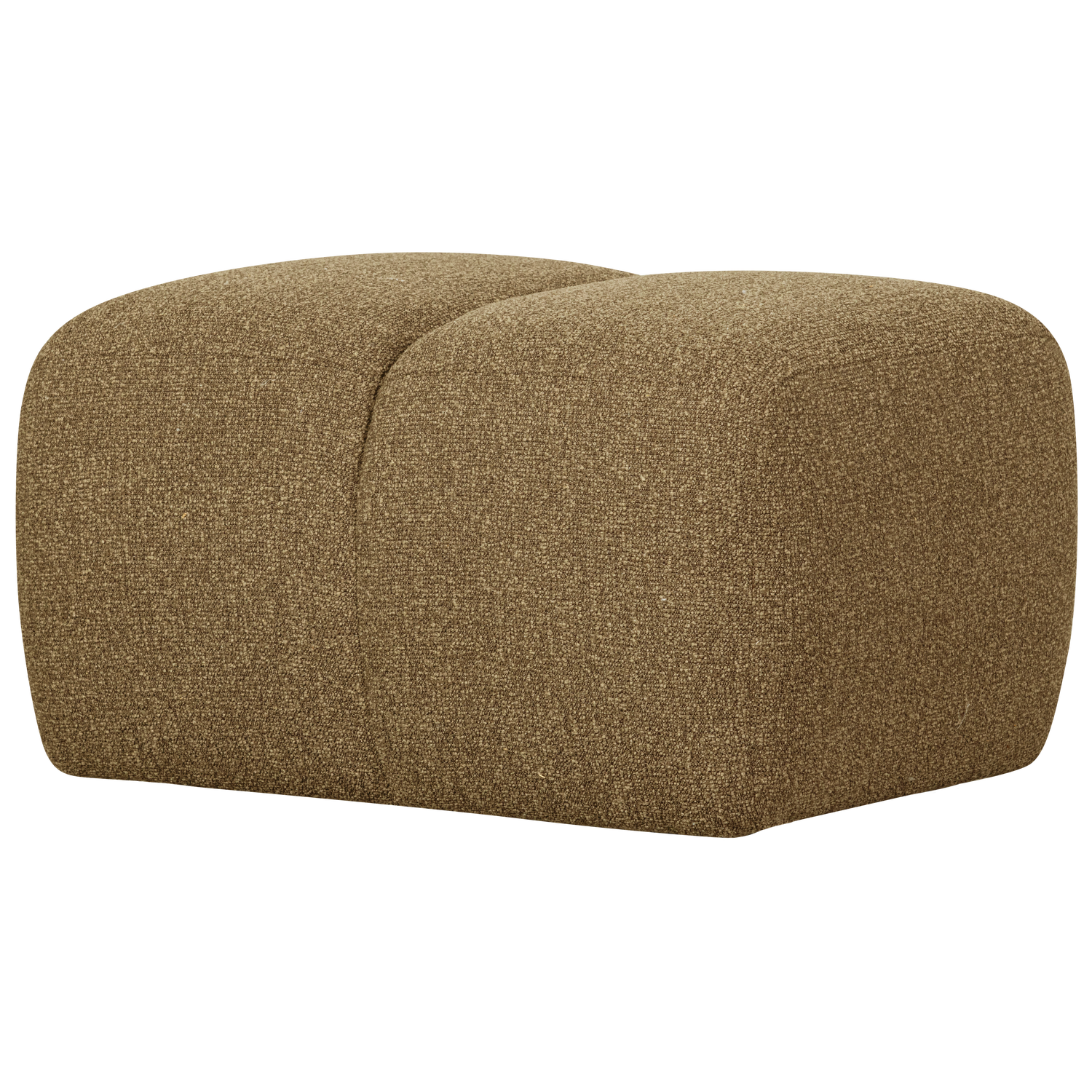 MOJO HOCKER BOUCLE GELBBRAUN MELANGE 377450-GM