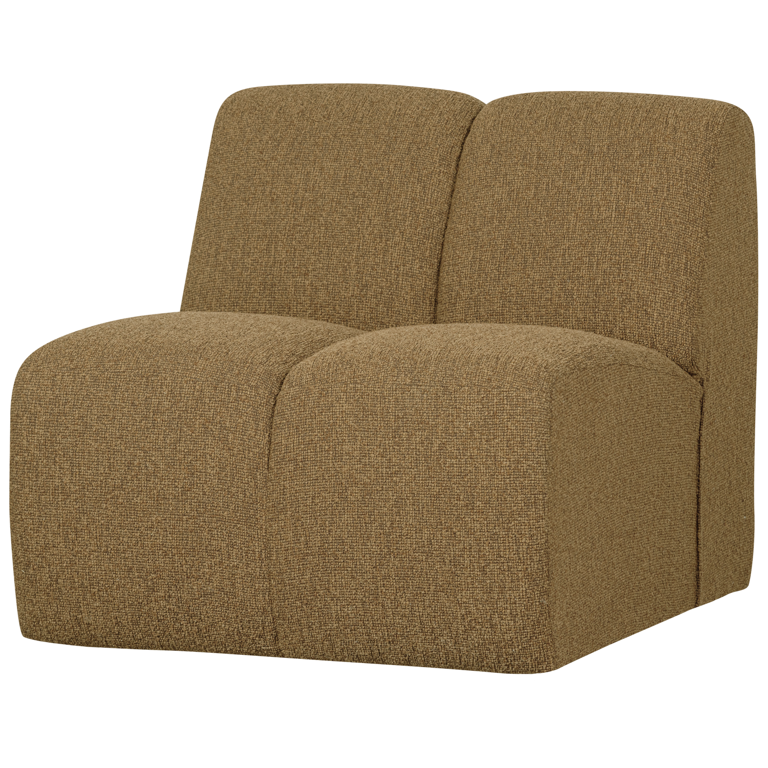 MOJO 1-SITZER ELEMENT BOUCLE GELBBRAUN MELANGE 377451-GM