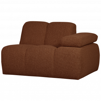 MOJO 1-SITZER ELEMENT ARM RECHTS BOUCLE ROSTBRAUN MELIERT 377453-RM