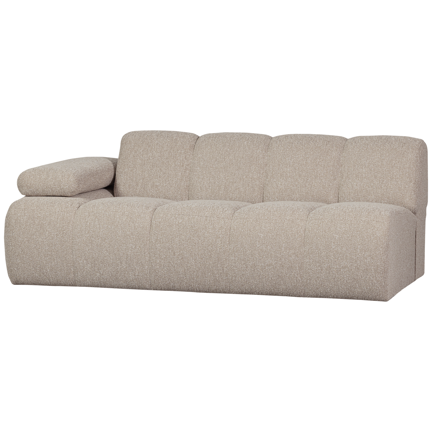 MOJO 2-SITZER ELEMENT ARM LINKS BOUCLE BEIGE MELANGE 377456-EM