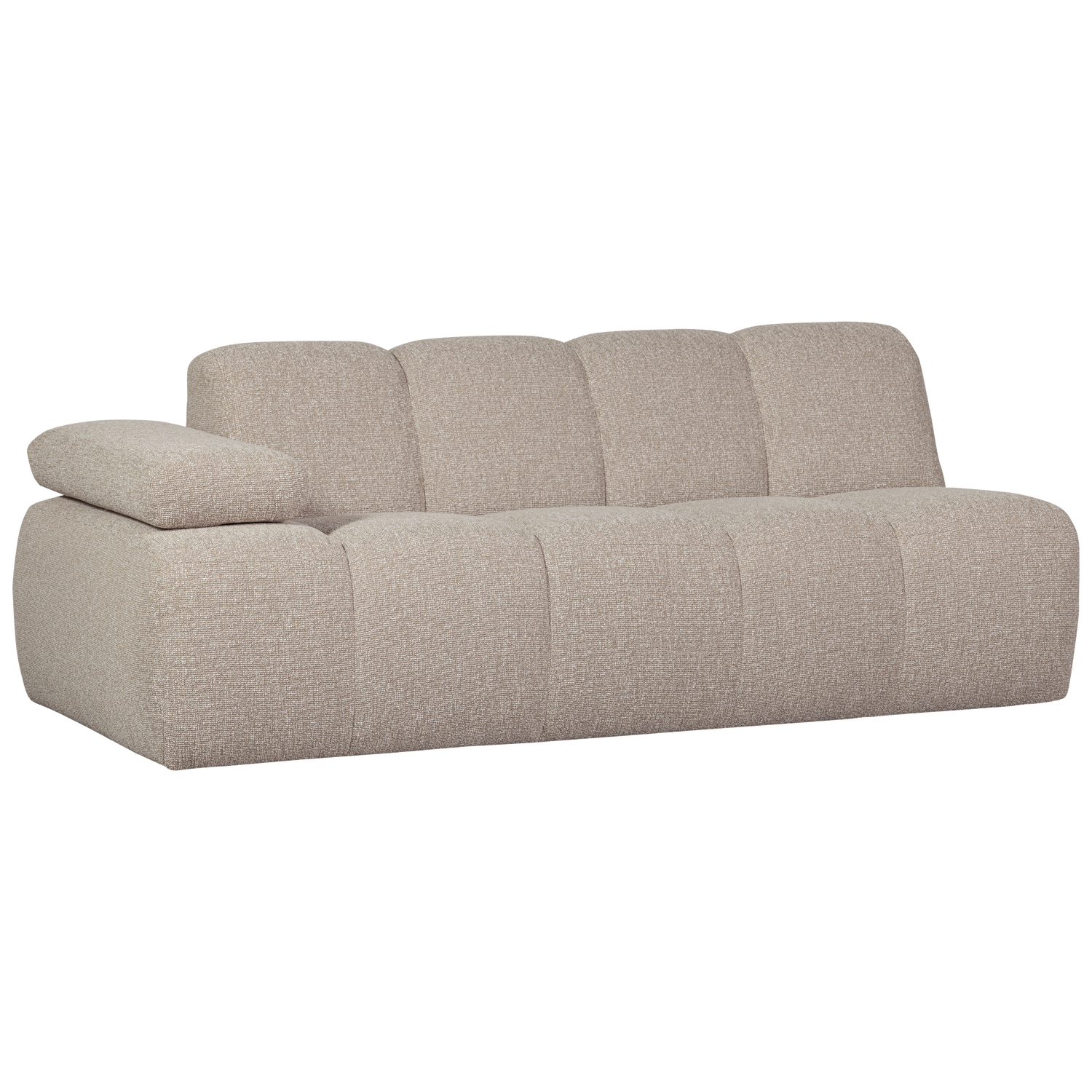MOJO 2-SITZER ELEMENT ARM LINKS BOUCLE BEIGE MELANGE 377456-EM – Bild 4