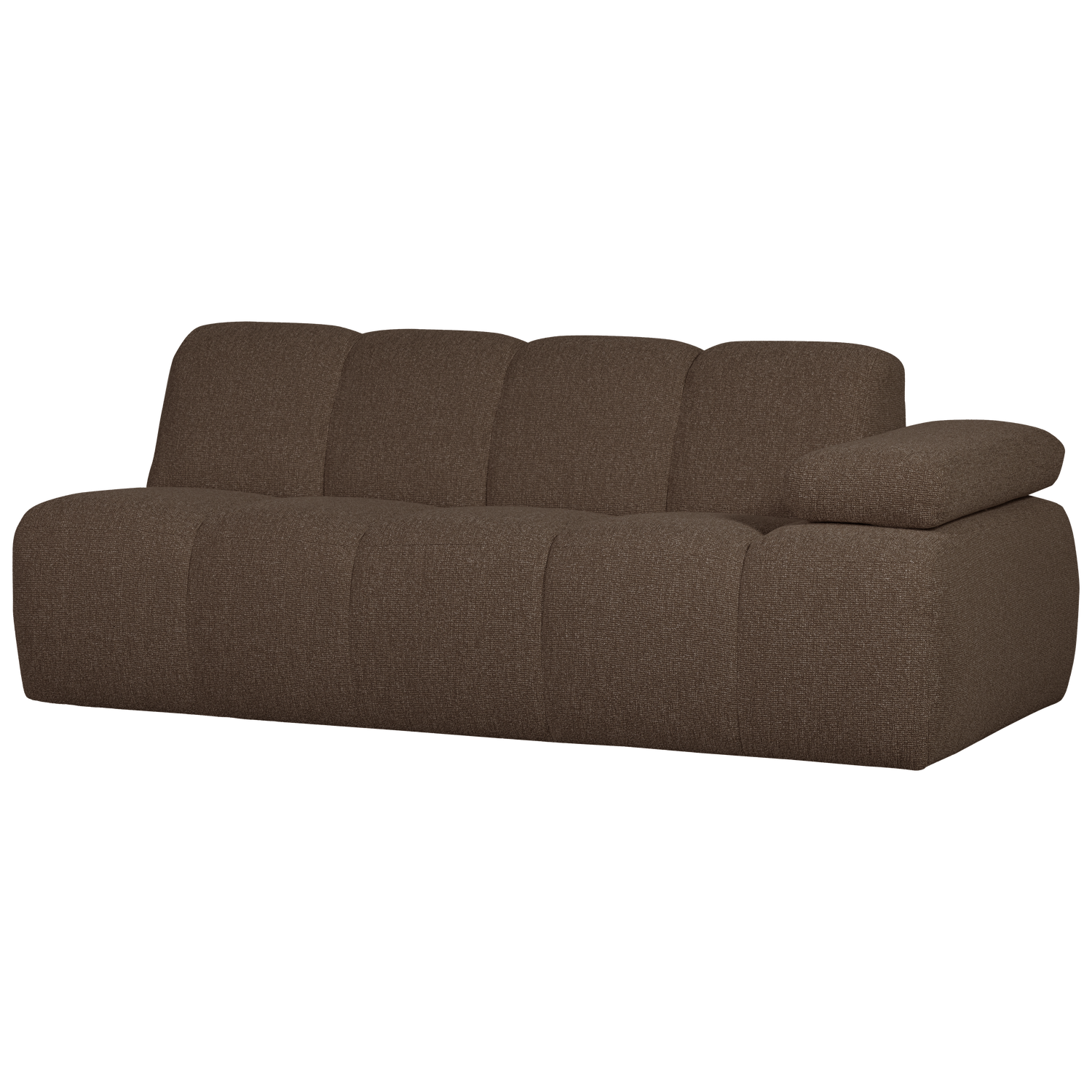 MOJO 2-SITZER ELEMENT ARM RECHTS BOUCLE BRAUN MELANGE 377457-BM