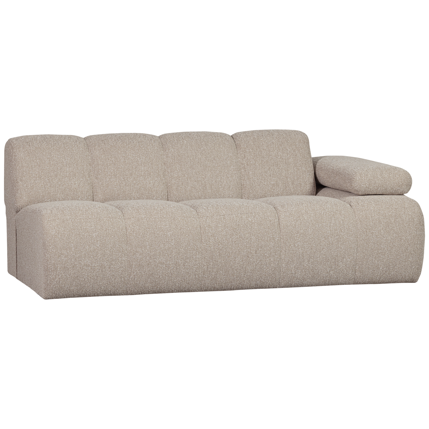 MOJO 2-SITZER ELEMENT ARM RECHTS BOUCLE BEIGE MELANGE 377457-EM – Bild 5