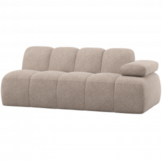 MOJO 2-SITZER ELEMENT ARM RECHTS WOLLE DUNKEL SAND 377457-WD