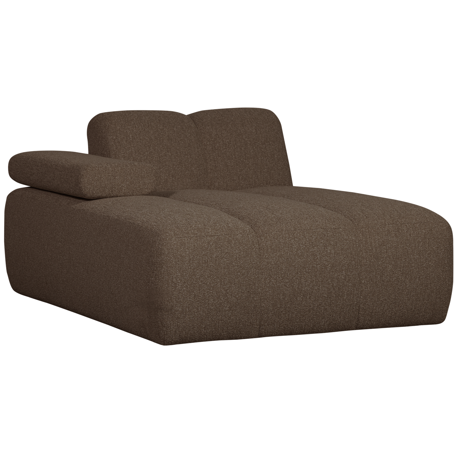 MOJO CHAISE LONGUE ELEMENT LINKS BOUCLE BRAUN MELANGE 377459-BM – Bild 4