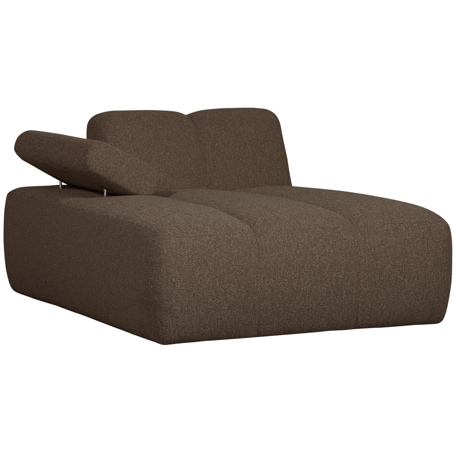 MOJO CHAISE LONGUE ELEMENT LINKS BOUCLE BRAUN MELANGE 377459-BM – Bild 5